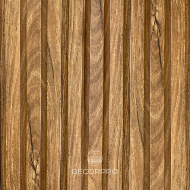 WALLPANEL  MDF NATURAL TEAK (UND)